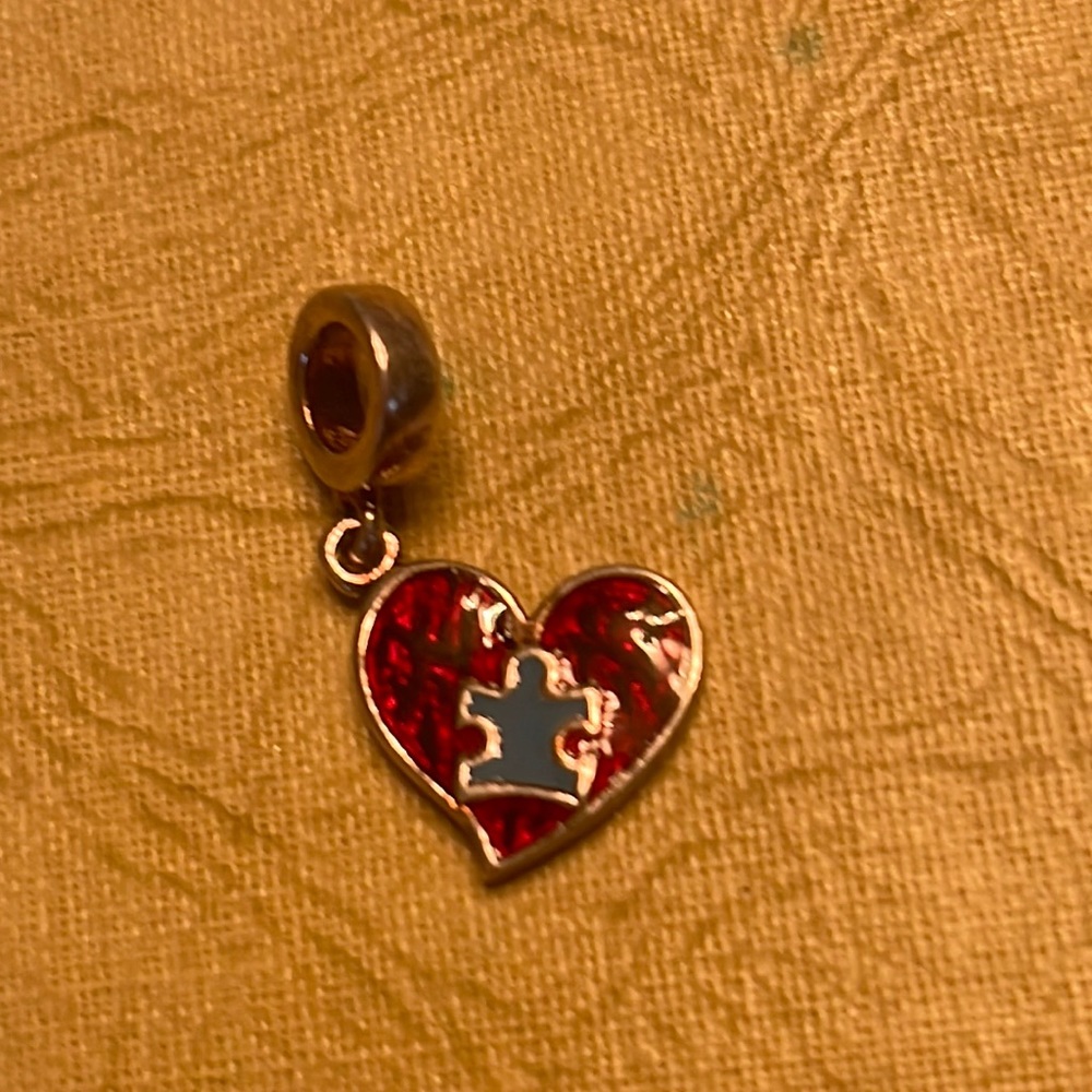 Pandora Style Bead for AUTISM Remembrance